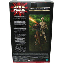 Load image into Gallery viewer, Star Wars Black Series Episode 1 STAP and Battle Droid 6 inch Action Figure F9224 - Back