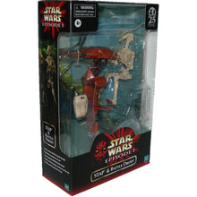 Load image into Gallery viewer, Star Wars Black Series Episode 1 STAP and Battle Droid 6 inch Action Figure F9224 - Left View