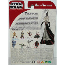 Load image into Gallery viewer, Star Wars Clone Wars Tartakovsky Animated Series Asajj Ventress - Back