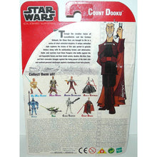 Load image into Gallery viewer, Star Wars Clone Wars Tartakovsky Animated Series Count Dooku - Back