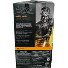 Load image into Gallery viewer, Star Wars Black Series 6-Inch Clone Wars Darth Maul Action Figure F4356 - Back