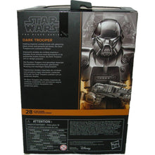 Load image into Gallery viewer, Star Wars Black Series 6-Inch The Mandalorian Dark Trooper Action Figure F4066 - Back