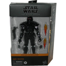 Load image into Gallery viewer, Star Wars Black Series 6-Inch The Mandalorian Dark Trooper Action Figure F4066 - Front