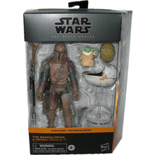 Load image into Gallery viewer, Star Wars Black Series 6-Inch The Mandalorian and Grogu Arvala-7 Action Figure - Front