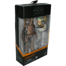 Load image into Gallery viewer, Star Wars Black Series 6-Inch The Mandalorian and Grogu Arvala-7 Action Figure - left