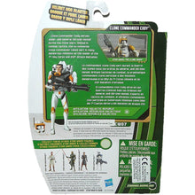 Load image into Gallery viewer, Star Wars The Clone Wars Clone Commander Cody 3.75-inch Figure CW07 - 37306 - Back