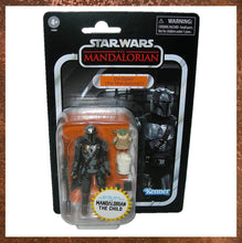 Load image into Gallery viewer, Star Wars Vintage Collection VC177 Din Djarin with The Child 3.75 Inch Figure F0880 - Gallery