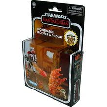 Load image into Gallery viewer, Star Wars Vintage Collection Deluxe Incinerator trooper and Grogu 3.75 Inch Figure F5574 - Right