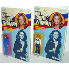 Load image into Gallery viewer, The Bionic Woman 3.75-inch Jamie Sommers and Fembot Retro Figures