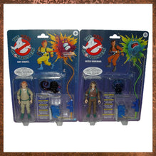 Load image into Gallery viewer, The Real Ghostbusters Kenner Retro Collection Peter Venkman & Ray Stantz Figures E9781 - E9782 - Front Gallery