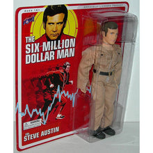 Load image into Gallery viewer, Bif Bang Pow! The Six Million Dollar Man 8-Inch Retro Carded Colonel Steve Austin Figure - Left View