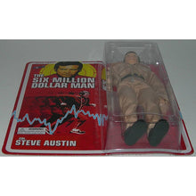 Load image into Gallery viewer, Bif Bang Pow! The Six Million Dollar Man 8-Inch Retro Carded Colonel Steve Austin Figure - Bottom Edge
