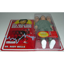 Load image into Gallery viewer, Bif Bang Pow! The Six Million Dollar Man 8-Inch Retro Carded Dr. Rudy Wells Figure - Bottom Edge