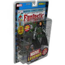 Load image into Gallery viewer, Toybiz 6-inch Marvel Legends Series 2 Dr Doom with comic - Left View