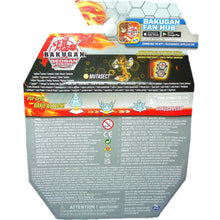 Load image into Gallery viewer, Bakugan Geogan Rising Aurelus Mutasect Geogan Figure pack back