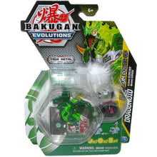 Load image into Gallery viewer, Bakugan Evolutions True Metal Ventus Dragonoid Bakugan Platinum Power Up Pack - Front