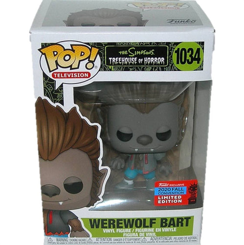 Funko Pop! The Simpsons Warewolf Bart Limited Edition #1034 - Gallery Image