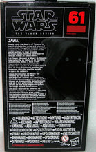 Load image into Gallery viewer, Star Wars Black Series - 6" scale Jawa #61 -Back