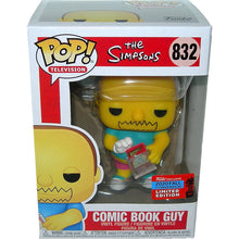 Load image into Gallery viewer, Funko Pop! The Simpsons Comic Book Guy Fall Convention Limited Edition no.832 - front