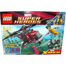 Load image into Gallery viewer, Lego 6866 Marvel X-Men Wolverine's Chopper Showdown with Deadpool & Magneto Minifigures - Box front