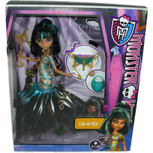 Load image into Gallery viewer, Monster High Ghouls Rule Cleo De Nile Doll- X3718