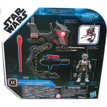 Load image into Gallery viewer, Star Wars Mission Fleet AT-RT Tech (Bad Batch) F1339 - Back