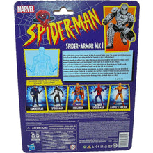 Load image into Gallery viewer, Marvel Legends Retro Collection 6-Inch Spider-Armour Mk 1 Spider-Man F3698 - Back