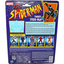 Load image into Gallery viewer, Marvel Legends 6-Inch Symbiote Suit Spider-Man Action Figure F3697 Back