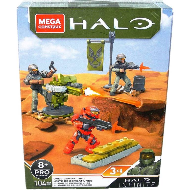 Mega Construx Halo Infinite UNSC Combat Unit GRN02 – BigBrandToys