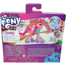 Load image into Gallery viewer, My Little Pony Crystal Adventures Sunny Starscout Playset F2454 - Back