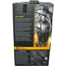 Load image into Gallery viewer, Star Wars Black Series 6" Cad Bane Action Figure e9359 back