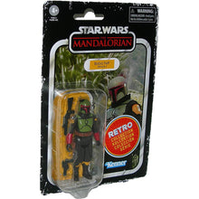 Load image into Gallery viewer, Star Wars Retro Collection The Mandalorian 3.75-inch Boba Fett Morak Figure - left view