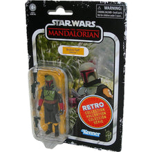 Load image into Gallery viewer, Star Wars Retro Collection The Mandalorian 3.75-inch Boba Fett Morak Figure - right view