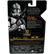 Load image into Gallery viewer, Star Wars The Black Series 6-inch Archive Collection 501st Legion Clone Trooper F1911 - Back