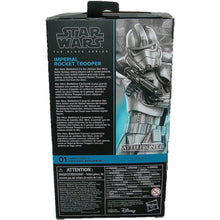 Load image into Gallery viewer, Star Wars Black Series 6 inch Imperial Rocket Trooper F2819 - Back