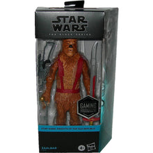 Load image into Gallery viewer, Star Wars Black Series 6-Inch Gaming Greats Zaalbar Action Figure F2866 - Front