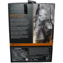 Load image into Gallery viewer, Star Wars The Mandalorian Black Series 6 inch Boba Fett Tython Jedi Ruins Action Figure F5870 - Back