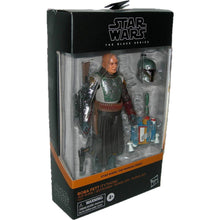 Load image into Gallery viewer, Star Wars The Mandalorian Black Series 6 inch Boba Fett Tython Jedi Ruins Action Figure F5870 - Left