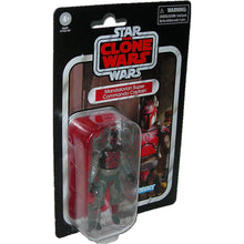Load image into Gallery viewer, Star Wars The Clone Wars Vintage Collection VC246 Mandalorian Super Commando Captain 3.75 Inch Figure F5629 - Left