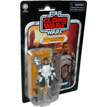 Load image into Gallery viewer, Star Wars Vintage Collection VC168 Clone Commander Wolffe 3.75 Inch Figure E9395 left