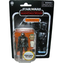 Load image into Gallery viewer, Star Wars Vintage Collection VC177 Din Djarin with The Child 3.75 Inch Figure F0880 front
