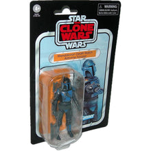 Load image into Gallery viewer, Star Wars Vintage Collection VC247 Mandalorian Death Watch Airborne Trooper 3.75 Inch Figure F5630 - Left View