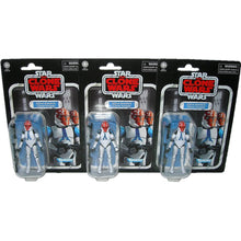 Load image into Gallery viewer, 3 x Star Wars Vintage Collection VC248 332nd Ahsoka's Clone Trooper 3.75 Inch Figure F5631 - Front