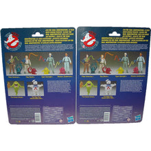 Load image into Gallery viewer, The Real Ghostbusters Kenner Retro Collection Venkman & Stantz Figures - Back
