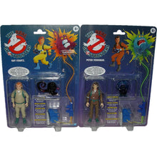 Load image into Gallery viewer, The Real Ghostbusters Kenner Retro Collection Peter Venkman & Ray Stantz Figures E9781 - E9782 - Front