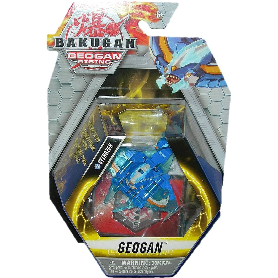 Bakugan Geogan Rising Aquos Stingzer Geogan Figure - Front