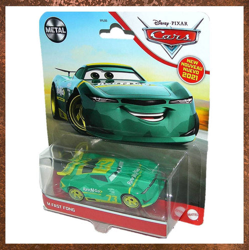 Disney Cars Character Diecast Metal M Fast Fong HBR48 - Gallery