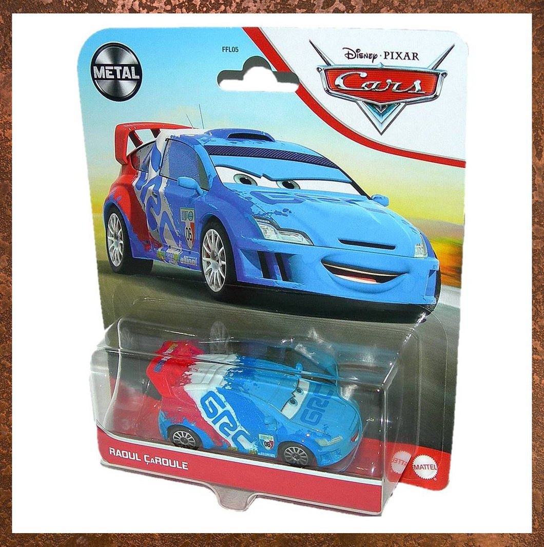 Disney Cars Character Diecast Metal Raoul Caroule HBR55 - Gallery
