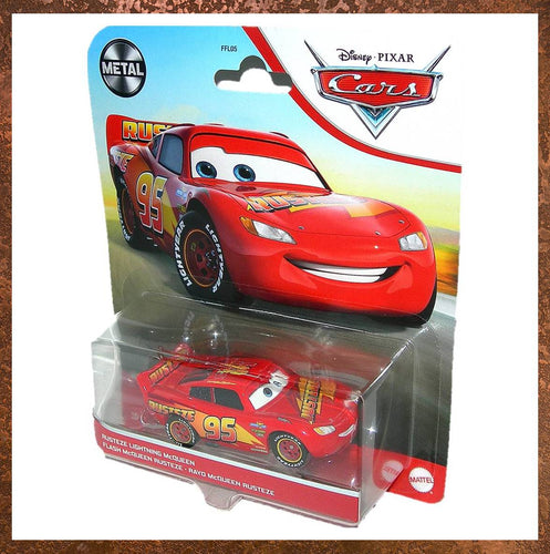 Disney Cars Character Diecast Metal Rusteze Lightning McQueen HBR40 - Gallery
