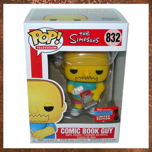 Funko Pop! The Simpsons Comic Book Guy Fall Convention Limited Edition no.832 - Gallery